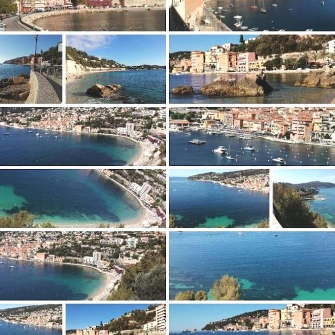 Appartement Cosy Situe A 2Mn De La Plage A Pied Climatise Villefranche-sur-Mer Exteriör bild